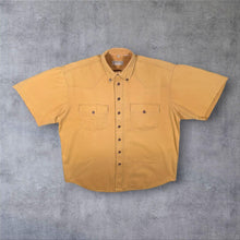 Load image into Gallery viewer, Vintage John F. Gee Cowboy Western Heavy Cotton Button-Down Short Sleeve Shirt
