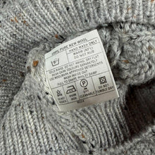 Load image into Gallery viewer, Vintage Highland Home Industries Cable Knit Jumper XL Pure Wool Made Scotland
