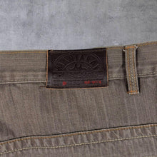 Load image into Gallery viewer, Mantaray "Straight Leg" Debenhams Washed Brown-Grey Cotton Denim Jeans

