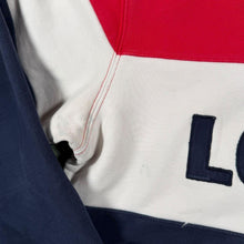 Load image into Gallery viewer, Levi's Colour Block Embroidered Big Spellout Pullover Hoodie
