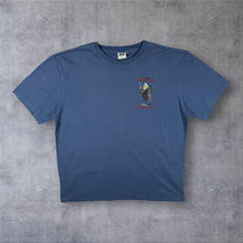 Load image into Gallery viewer, Weird Fish "James Pond" A View To A Grill Parody Cartoon Blue Cotton T-Shirt
