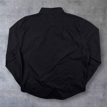 Load image into Gallery viewer, Levi's Red Tab Classic Black Long Sleeve Cotton Shirt
