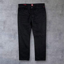 Load image into Gallery viewer, Pretty Green Burnage Jeans Mens 32S Black Regular Straight Fit W32 L30
