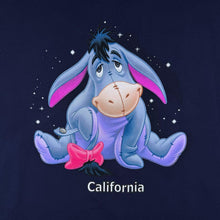 Load image into Gallery viewer, Vintage Disney Eeyore T Shirt XL California Winnie The Pooh Y2K Navy Tee
