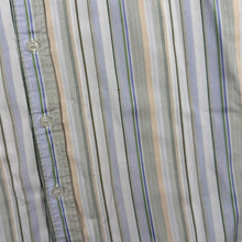 Load image into Gallery viewer, Early 00's Levi's Red Tab Multi Colour Striped Short Sleeve Cotton Shirt
