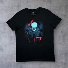 Load image into Gallery viewer, Stephen King's IT Chapter Two Horror Thriller Clown Movie Spellout Graphic T-Shirt

