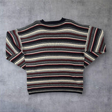 Load image into Gallery viewer, Vintage 90s Fosters Trading Company Striped Knit Jumper Oversized Grunge

