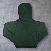 Load image into Gallery viewer, Champion "Notre Dame" University College Spellout Graphic Green Hoodie
