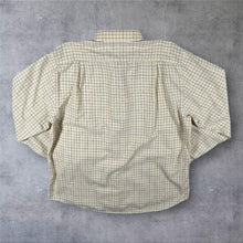 Load image into Gallery viewer, Barbour The Tattersall Shirt Mens XL Cream Check Country Hunting Long Sleeve
