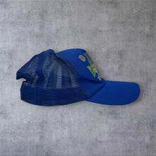 Load image into Gallery viewer, Vintage Florida Sunshine State Dolphin Mesh Trucker Cap Blue Snapback Y2K
