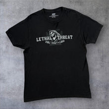 Load image into Gallery viewer, Lethal Threat "Evil Fast Loud" Gothic Biker Grim Reaper Graphic T-Shirt
