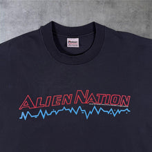 Load image into Gallery viewer, Vintage 1989 Alien Nation T Shirt XL Movie Promo Sci Fi USA Black Single Stitch
