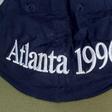 Load image into Gallery viewer, Vintage Adidas "Atlanta 1996" Olympics Embroidered Navy Blue Baseball Cap
