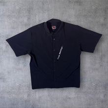 Load image into Gallery viewer, Sun Valley Classic Black Polyester Blend Short Sleeve Shirt
