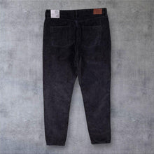 Load image into Gallery viewer, BDG Urban Outfitters Corduroy Mom Trousers W34 L34 Black High Waist 34 x 32
