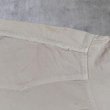 Load image into Gallery viewer, Vintage Boosley Jeans Cowboy Western Beige Cotton Long Sleeve Popper Shirt
