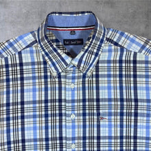 Load image into Gallery viewer, Paul Smith Multi Plaid Check Long Sleeve Cotton Button-Up Shirt
