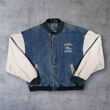 Load image into Gallery viewer, Vintage 90s Kentucky Wildcats NCAA Denim Varsity Jacket XL College Bomber
