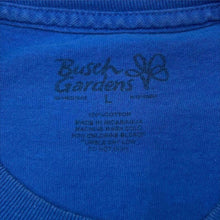 Load image into Gallery viewer, Busch Gardens "6X The Speed!" Souvenir Spellout Graphic Long Sleeve T-Shirt
