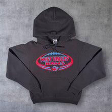Load image into Gallery viewer, West Valley Rams College Sports Spellout Graphic Dark Grey Hoodie
