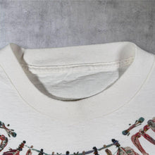 Load image into Gallery viewer, Vintage Santa Fe Native American Necklace Tourist Graphic White Cotton T-Shirt
