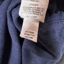Load image into Gallery viewer, Patagonia Fjord Flannel Shirt Mens M Navy Organic Cotton Heavyweight 53947
