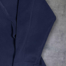 Load image into Gallery viewer, Vintage Kickers XL Navy Blue Quarter Zip Fleece Pullover Sweatshirt Y2K
