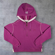 Load image into Gallery viewer, Vintage Y2K DEAL Pink Quarter Zip Hoodie XL Contrast Stitch 00s Streetwear
