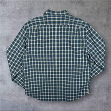 Load image into Gallery viewer, Nautica "Classic Fit Stretch" Blue Multi Check Long Sleeve Button-Down Shirt
