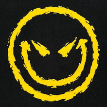 Load image into Gallery viewer, Russell Athletic Evil Grin Face Cartoon Graphic Black T-Shirt
