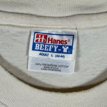 Load image into Gallery viewer, Vintage 90s California Republic Bear T Shirt Hanes Beefy-T USA Single Stitch L
