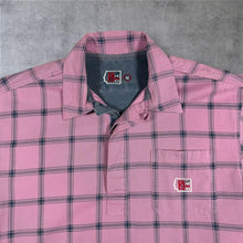 Load image into Gallery viewer, Vintage 90s D.E.A.L. Pink Check Shirt M L Y2K Surf Skater Smock Boxy Fit

