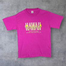 Load image into Gallery viewer, Vintage 90's Murina Hawaii Floral Souvenir Graphic Single Stitch Pink T-Shirt
