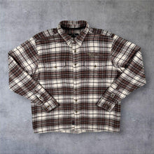 Load image into Gallery viewer, Harley Davidson Genuine MotorClothes Flannel Shirt XL Plaid Embroidered Biker
