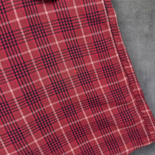 Load image into Gallery viewer, Burberry London Shirt Mens 5XL 5X Red Plaid Check Made in USA Cotton Vintage
