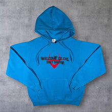 Load image into Gallery viewer, Augusta Sportswear Welcome To The Grit Show Hoodie L Blue USA Graphic Sweatshirt
