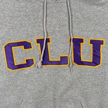 Load image into Gallery viewer, Vintage Y2K Champion CLU California Lutheran University Hoodie Grey USA College M
