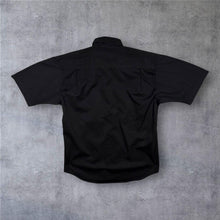 Load image into Gallery viewer, Harley Davidson Vehicle Operations York PA Work Shirt Black Y2K Biker Medium M

