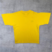 Load image into Gallery viewer, Early 00's Umbro Classic Embroidered Mini Logo Yellow Cotton Short Sleeve T-Shirt
