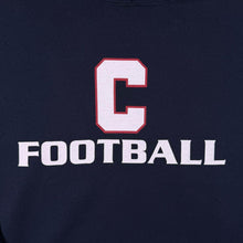 Load image into Gallery viewer, Gildan C Football Hoodie Navy USA American Football Varsity Teamwear Sweatshirt
