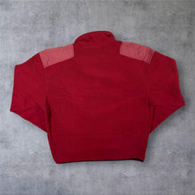 Load image into Gallery viewer, Vintage Stone River Classics Red 1/4 Zip Fleece Pullover Sweatshirt Y2K Outdoor Large
