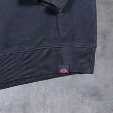 Load image into Gallery viewer, Dickies Embroidered Arc Spellout Dusty Blue Crewneck Sweatshirt
