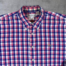 Load image into Gallery viewer, Vintage Yves Saint Laurent YSL Plaid Check Cotton Long Sleeve Button-Up Shirt
