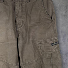 Load image into Gallery viewer, Superdry Military Style Cargo Pants Khaki Brown Trousers 30W 32L 30x32 Straight
