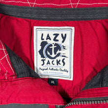 Load image into Gallery viewer, Lazy Jacks Classic Dark Grey Red 1/4 Zip Pullover Sweatshirt
