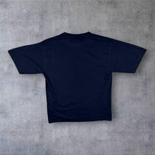 Load image into Gallery viewer, Early 00's Longboard "Technical Surfer" Y2K Graphic Navy Blue Cotton T-Shirt
