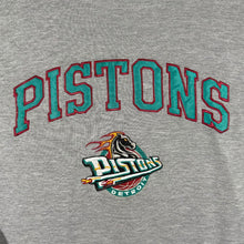 Load image into Gallery viewer, Vintage 90s Champion Detroit Pistons NBA Sweatshirt XXL Horse Logo Embroidered
