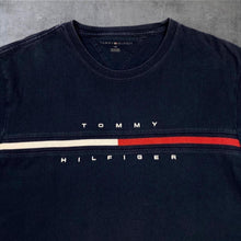 Load image into Gallery viewer, Tommy Hilfiger Classic Embroidered Logo Spellout T-Shirt
