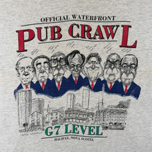 Load image into Gallery viewer, Vintage 1995 G7 Halifax Summit Pub Crawl T Shirt L Political Canada Single Stitch
