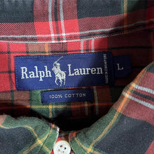Load image into Gallery viewer, Early 00's Ralph Lauren Tartan Plaid Check Cotton Long Sleeve Button-Up Shirt

